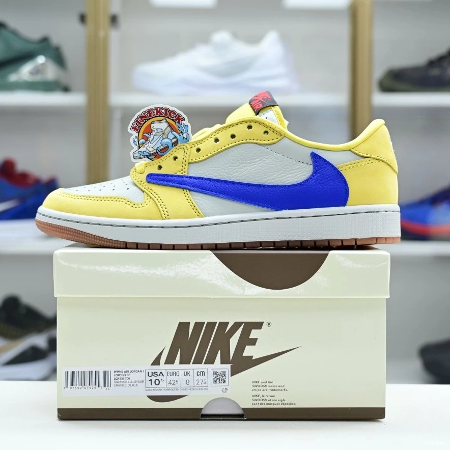 Canary Scott Air x Jordan Jordan 1Low Travis 0205